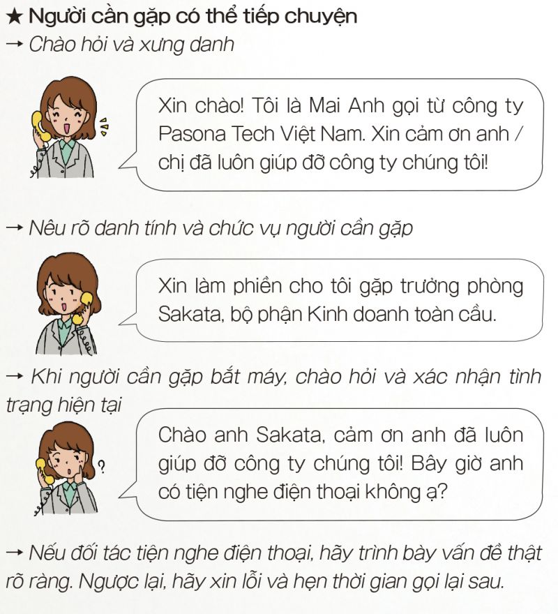 kỹ năng thực hiện cuộc gọi kỹ năng thực hiện cuộc gọi